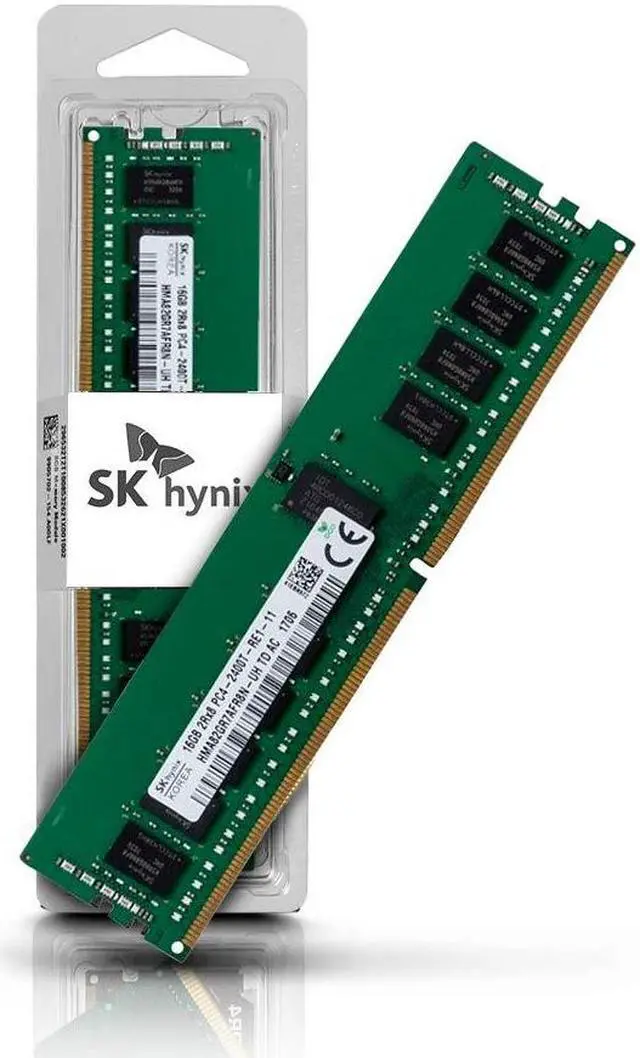 Main image of Hynix 16GB DDR4 PC4-19200 2400MHZ ECC REG DIMM Model HMA82GR7AFR8N-UH
