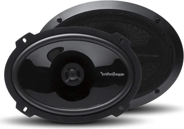 Main image of Rockford Fosgate P1692 Punch 6"x9" 2-Way Coaxial Full Range Speakers - Black (Pair)