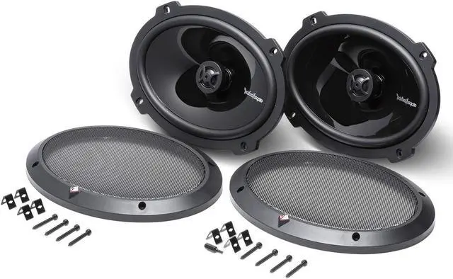 Alt view image 4 of 5 - Rockford Fosgate P1692 Punch 6"x9" 2-Way Coaxial Full Range Speakers - Black (Pair)