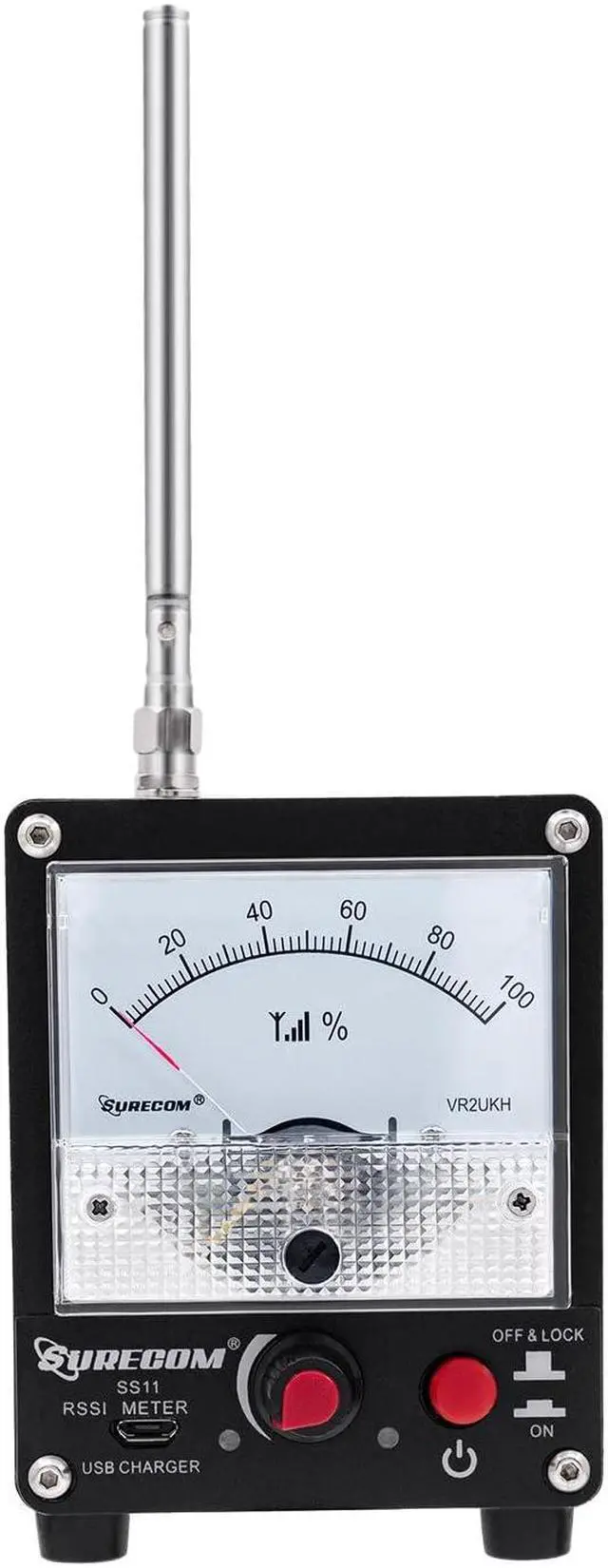 Alt view image 2 of 5 - Mcbazel Surecom SS11 Portable Field Strength Power Test Meter RF Signal Strength Test Meter with Antenna