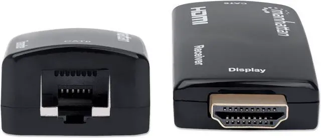 Alt view image 4 of 5 - MANHATTAN 1080p Compact HDMI Over Ethernet Extender Kit