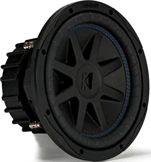 Alt view image 3 of 5 - Kicker 50CVX102 10" CompVX 2 Ohm Subwoofer