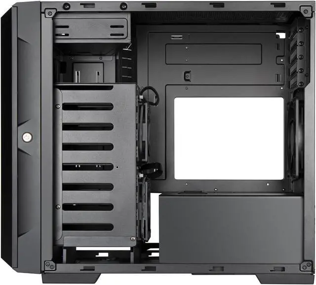 Alt view image 4 of 5 - SilverStone Technology CS382 8-Bay SAS-12G / SATA-6G Hot-swappable High Performance Micro-ATX NAS Chassis, SST-CS382