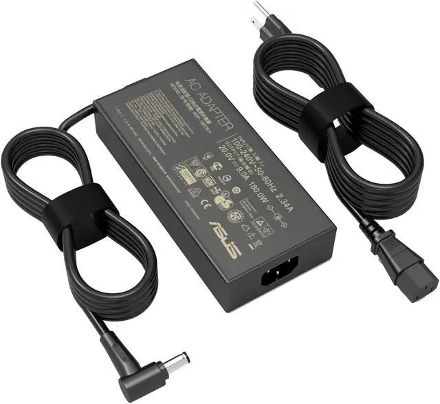 Main image of 180W Zephyrus Laptop Charger for Asus ROG Zephyrus G14 G15 Tuf Dash 15 F15 F17 Strix G15 G531GT GU502G GU501GM GU502GV GA502DU GA502D GA503Q FX505 FX505D GA401 GA401I ADP-180TB H Laptop Power Supply