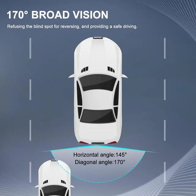 Alt view image 4 of 5 - AISHAN Backup Camera Rear View Reverse Parking Assist Camera Compatible with Dodge Journey 2011 2012 2013 2014 2015 2016 2017 2018 2019 2020 V6 3.6L L4 2.4L Replace 56054158AB 56054158AC 56054158AD