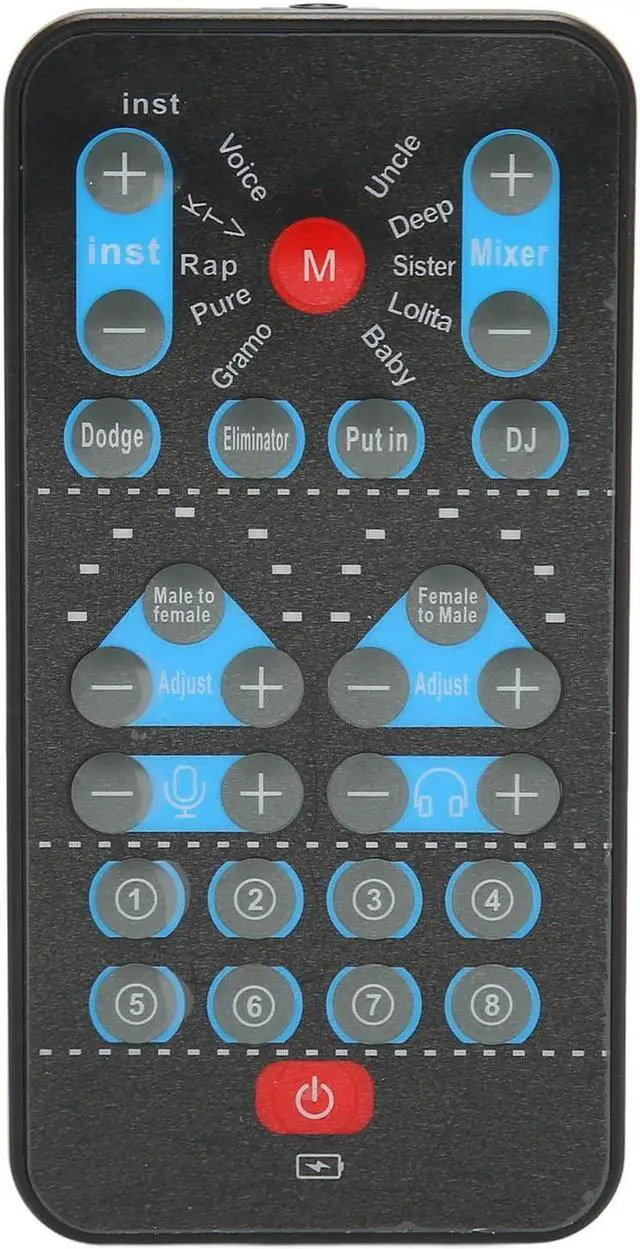 Main image of M10 Mini Voice Changer - Portable Voice Disguiser with 8 Sound Effects, Handheld Adjustable Gaming Voice Changer for Mobile Phone Computer for for