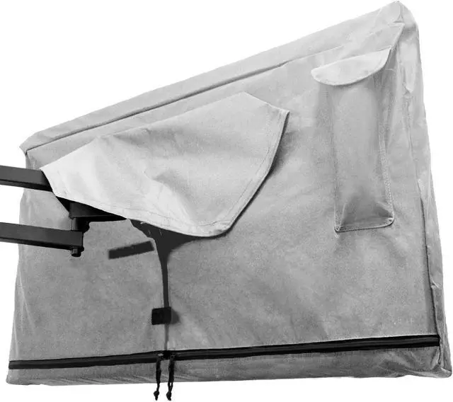 Main image of Outdoor TV Cover 86-90 inch - with Zipper, Weatherproof, Waterproof 360 Degrees Protection, Soft Non Scratch Interior - Gray