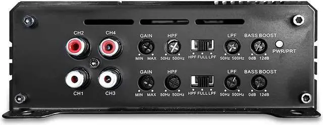Alt view image 5 of 5 - CT Sounds CT-150.4D Full-Range Class D 4 Channel Car Audio Amplifier, 1000 Watts RMS