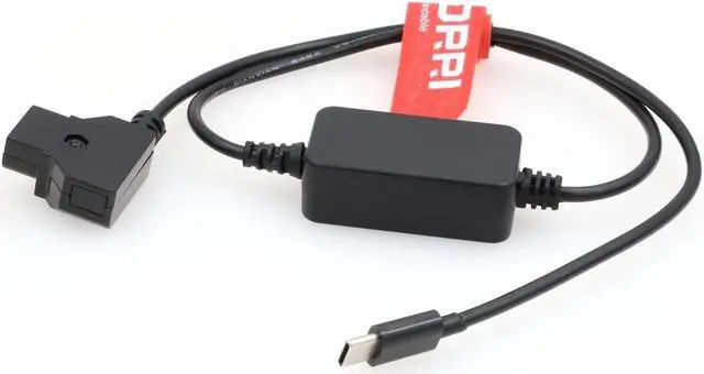 Alt view image 2 of 4 - DRRI D-Tap to Regulated 5V USB Type-C Output Power Cable for Audio/Cine Equipment (5V USB-C Cable)