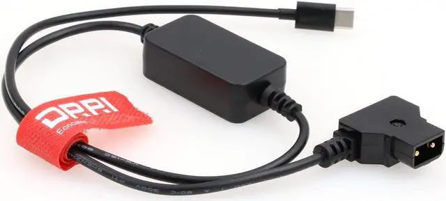 Alt view image 3 of 4 - DRRI D-Tap to Regulated 5V USB Type-C Output Power Cable for Audio/Cine Equipment (5V USB-C Cable)