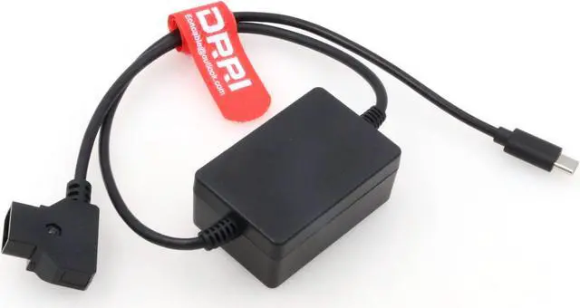 Main image of DRRI MacBook pro Mobile Phone Sony a7siii Lumix S5 USB C Port to V-Mount Battery PD Adapter Cable D-Tap to USB-C