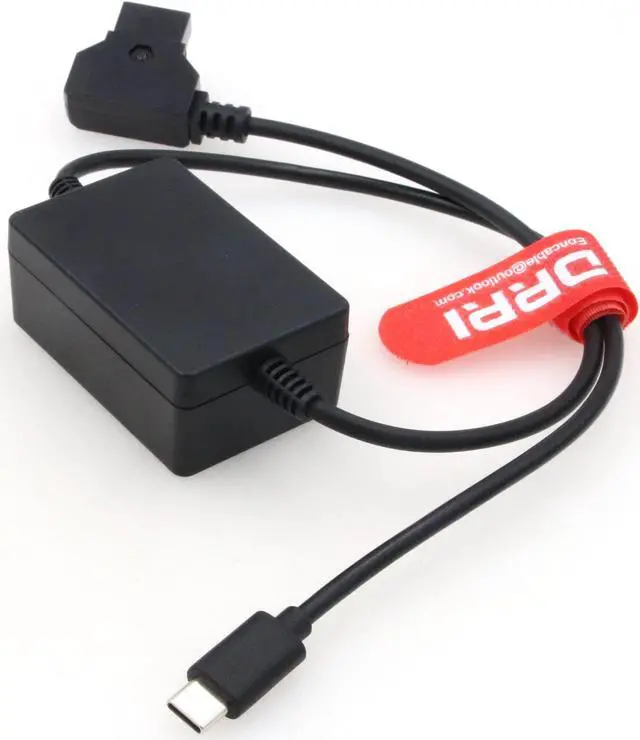 Alt view image 3 of 5 - DRRI MacBook pro Mobile Phone Sony a7siii Lumix S5 USB C Port to V-Mount Battery PD Adapter Cable D-Tap to USB-C