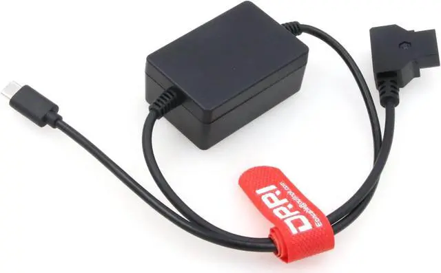 Alt view image 4 of 5 - DRRI MacBook pro Mobile Phone Sony a7siii Lumix S5 USB C Port to V-Mount Battery PD Adapter Cable D-Tap to USB-C