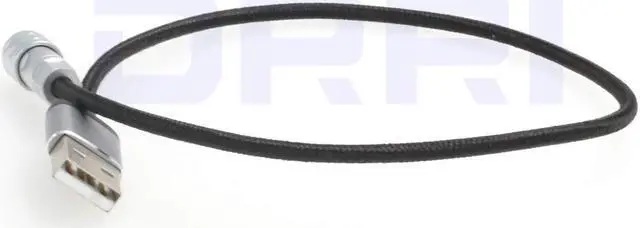 Alt view image 4 of 4 - DRRI Pocket Cinema Camera 4k Power Cable SF610 2-pin to USB (30CM)