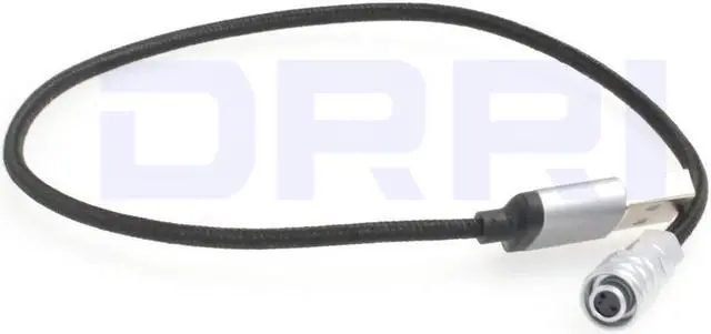 Alt view image 3 of 4 - DRRI Pocket Cinema Camera 4k Power Cable SF610 2-pin to USB (30CM)