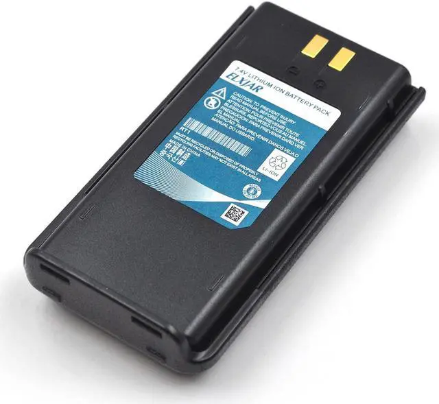 Alt view image 4 of 5 - hflexgrad (2-Pack) 7.4V 3000mAh Li-ion Battery Replacement for Retevis RT1 TYT Tytera TC-3000A Two Way Radios