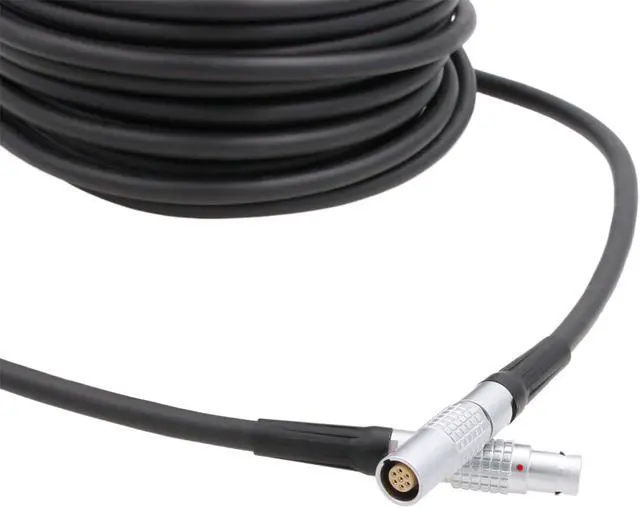 Alt view image 2 of 5 - HangTon Extension Cable for Trimble R9 R10 R12 R6 R7 R8 GPS GNSS Receiver 5700 5800 SPS851, 7 Pin Male to 7 Pin Female Power RS232 12M