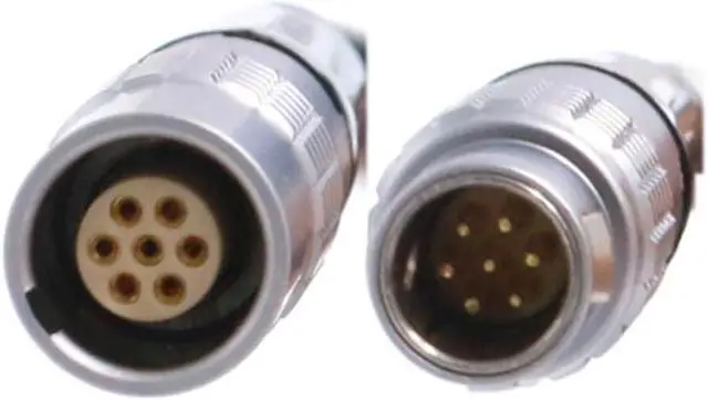 Alt view image 4 of 5 - HangTon Extension Cable for Trimble R9 R10 R12 R6 R7 R8 GPS GNSS Receiver 5700 5800 SPS851, 7 Pin Male to 7 Pin Female Power RS232 12M