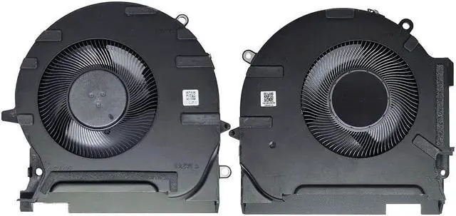 Alt view image 2 of 3 - HUANMEFANG Replacement New CPU and GPU Cooling Fan for HP OMEN 7 Plus 17-CK 17-ck0054TX TPN-Q266 Series P/N EG75091S1-C010-S9A EG75091S1-C020-S9A DC12V 9.60W