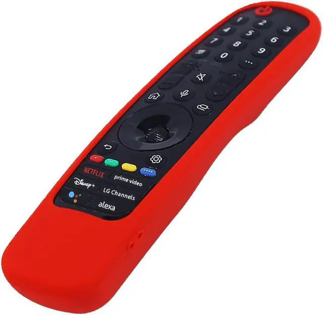 Alt view image 2 of 5 - Magic Remote Control Replacement for (LG) AN-MR22GA MR23GA, for 2017-2023 LG/UHD/Old/ONED NanoCell 4K 8K TVs with Voice and Point Function with a Silicone Covercase. (1 Remote + 1 Red Covercase)