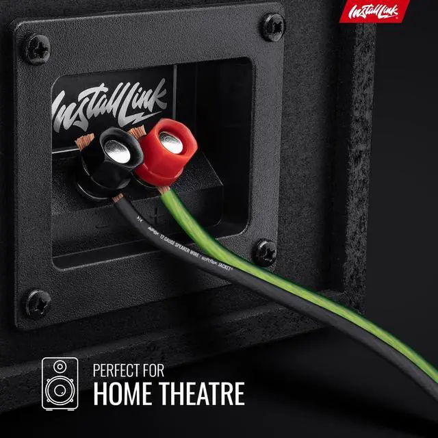 Alt view image 3 of 5 - Install Link 12 AWG Gauge Speaker Wire Cable (100 Feet) Stereo, Car or Home Theater, CCA