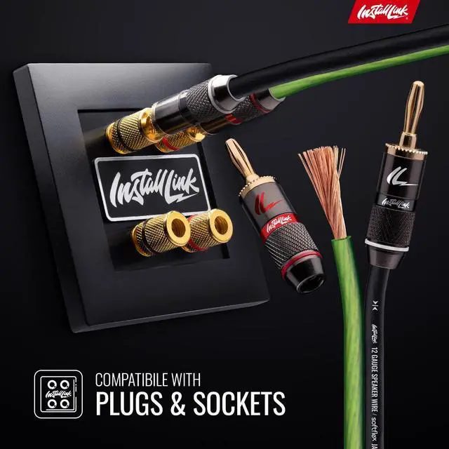 Alt view image 4 of 5 - Install Link 12 AWG Gauge Speaker Wire Cable (100 Feet) Stereo, Car or Home Theater, CCA