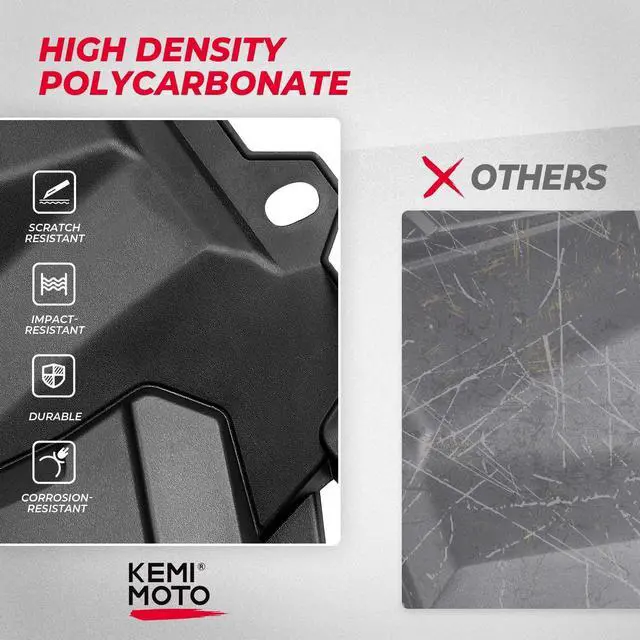 Alt view image 2 of 5 - KEMIMOTO X3 Front Dash Speaker Pods, X3 6.5 inch Speaker Pods & Dash Kit Compatible with Can Am Maverick X3 / X3 Max Sound System Enclosure LH and RH Dash Panels