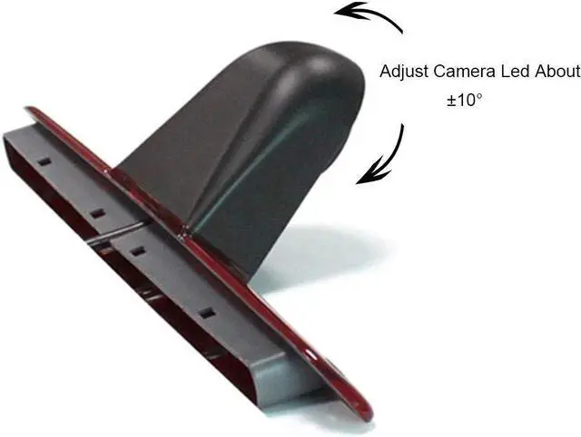 Alt view image 3 of 5 - Sprinter Brake Light Rearview Special Camera Brake Light Camera use for Benz Dodge Sprinter/V W Crafter Van 2007-2018 with LED Brakellight