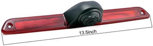 Alt view image 4 of 5 - Sprinter Brake Light Rearview Special Camera Brake Light Camera use for Benz Dodge Sprinter/V W Crafter Van 2007-2018 with LED Brakellight