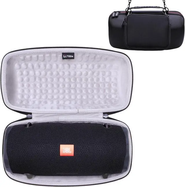 Main image of LTGEM Hard Travel Carrying Case for JBL Xtreme 3 / JBL Xtreme 2 Portable Waterproof Wireless Bluetooth Speaker, Pouch for Accessories and Adjustable Shoulder Strap