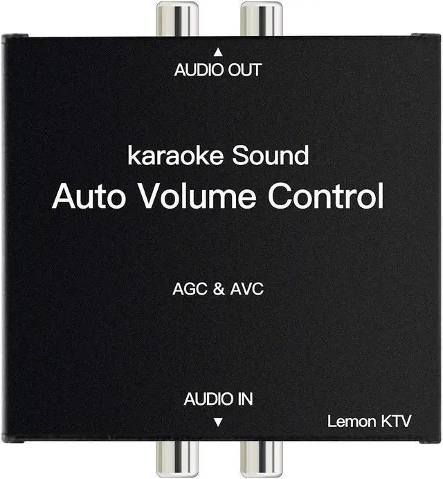 Main image of LEMONKTV Auto Volume Control Device, Auto Gain Control Device for Karaoke Machine, Media Player