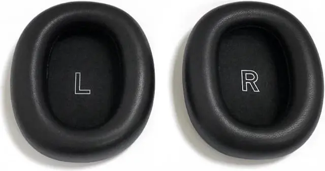 Alt view image 2 of 2 - Levigo Soft Sheepskin Headphone Replacement Noise Isolation Ear Pads Compatible with Bang&Olufsen Beoplay H95 ANC, Magnetic Headset Repair Parts Ear Cushions (Black)