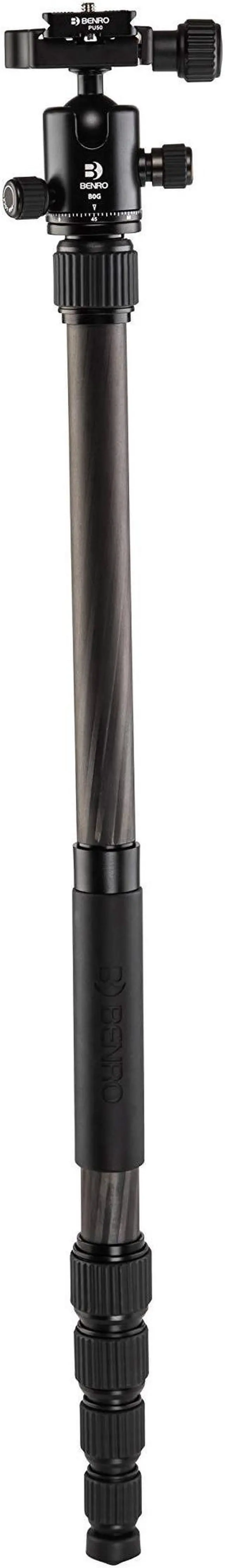 Alt view image 3 of 5 - Benro Tripster Travel Tripod/Monopod - 1 Series Black CF (FTR19CB0GBLK)