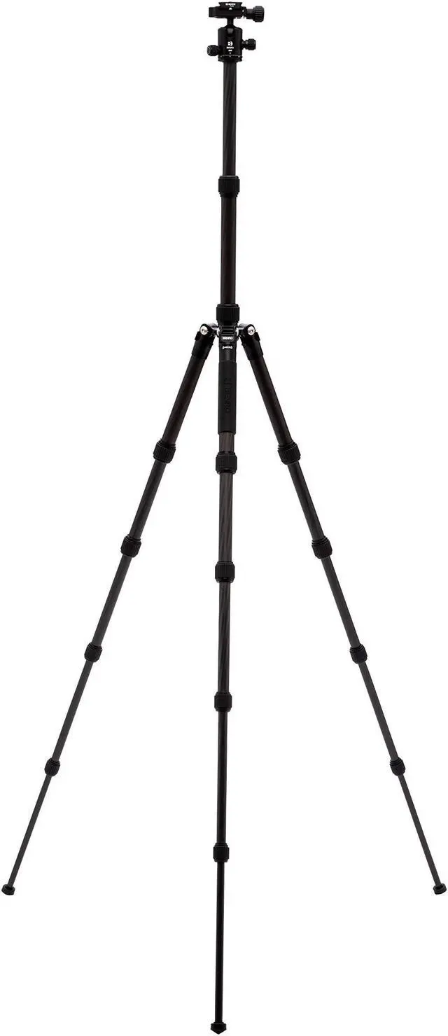 Alt view image 4 of 5 - Benro Tripster Travel Tripod/Monopod - 1 Series Black CF (FTR19CB0GBLK)