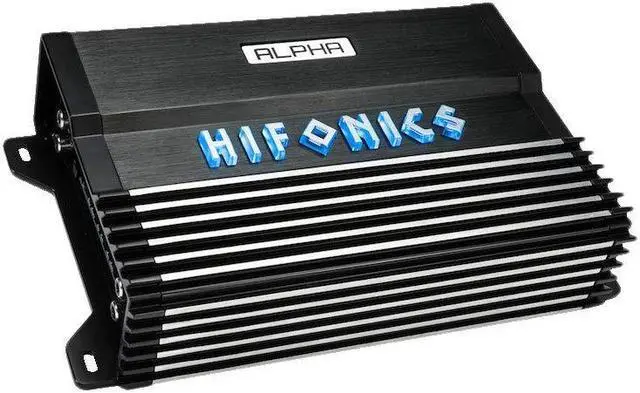 Alt view image 2 of 5 - Hifonics A800.4D Alpha Series Compact 800 Watt Four Channel Car Amplifier Full Range Super D-Class Amp