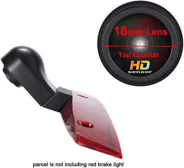 Alt view image 3 of 5 - HD 1280x720 Pixels 1000TV Lines 3rd Brake Light Reverse Camera Brake lamp Parking Camera for Mercedes Benz Viano Vito W639 Van 3 VW Crafter ab 2017 Transporter Van+4.3" car Reverse Screen