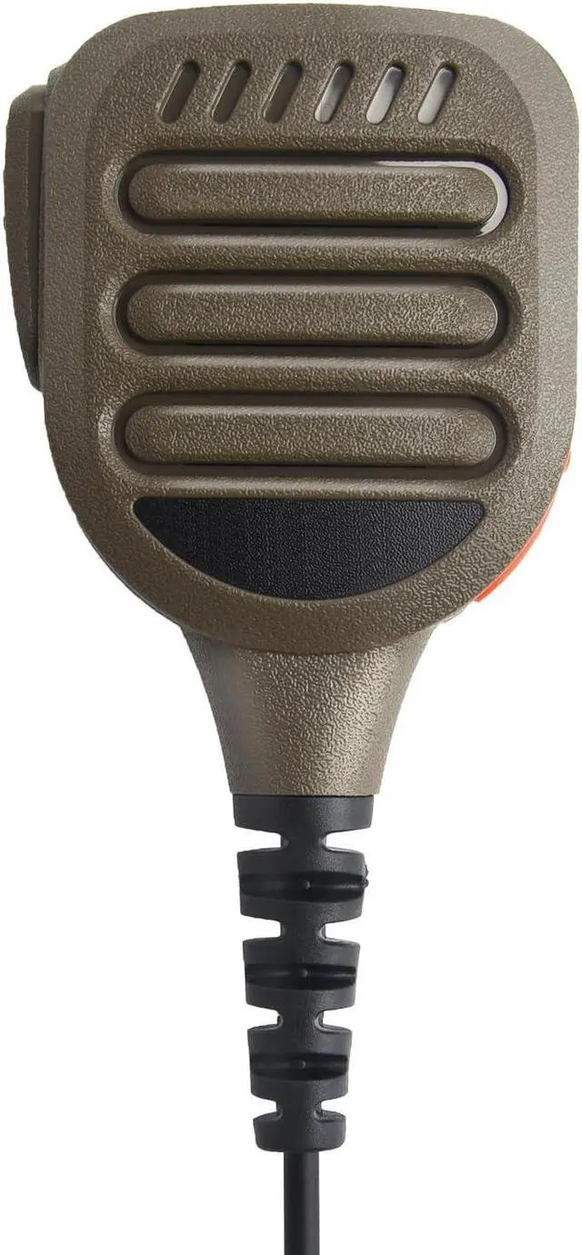 Alt view image 5 of 5 - Pdflie IP65 Waterproof Shoulder Mic for Motorola APX 900 1000 4000 6000 7000 8000 XPR 6350 6550 7350 7350e 7550 7550e 7580e, Walkie Talkie Accessories Remote Handheld Radio Speaker Lapel Microphone