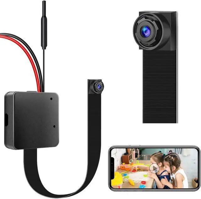 Main image of Hidden Camera Spy Camera WiFi Wireless Hidden Video Camera 1080P Mini Spy Hidden Camera Portable Nanny Camera Video Recordor for Home Security Surveillance with Motion Detection (Up to 128GB SD Card