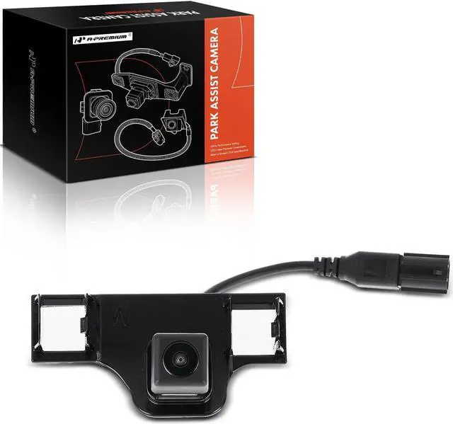 Main image of A-Premium Park Assist Camera Rear View Backup Reverse Camera Compatible with Select Toyota Models - 2015 2016 2017 Sienna - Replace# 86790-08030
