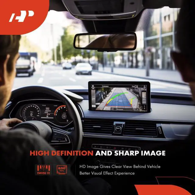Alt view image 5 of 5 - A-Premium Park Assist Camera Rear View Backup Reverse Camera Compatible with Select Toyota Models - 2010-2015 Prius, 2012-2015 Prius Plug-In, 2012-2014 Prius V - Replace# 8679047040