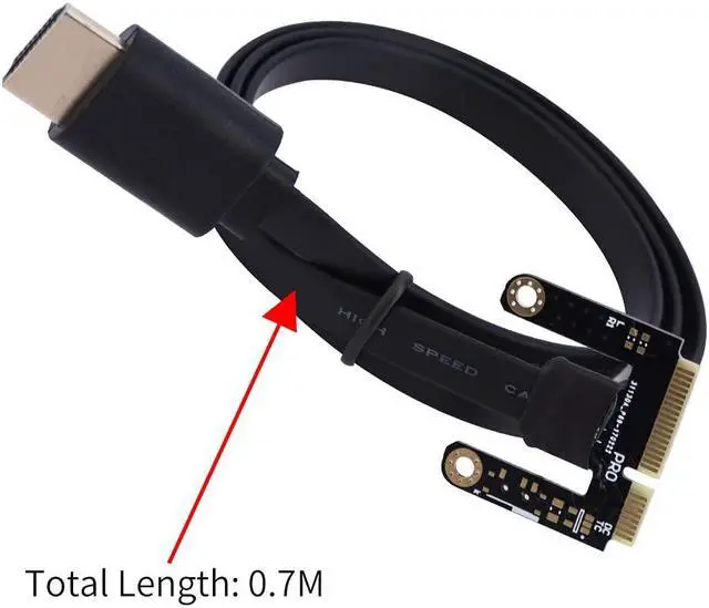 Alt view image 5 of 5 - to Mini PCI-E Cable, EXP GDC Beast External to PCI-E Graphics Card Separate Interface Cord Adapter for Computer Accessories