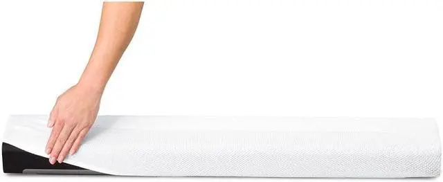 Alt view image 5 of 5 - Soundskins - Bright White Speaker Cover | Compatible with Sonos Playbar | Sleek, Durable, and Stylish Soundbar Protector