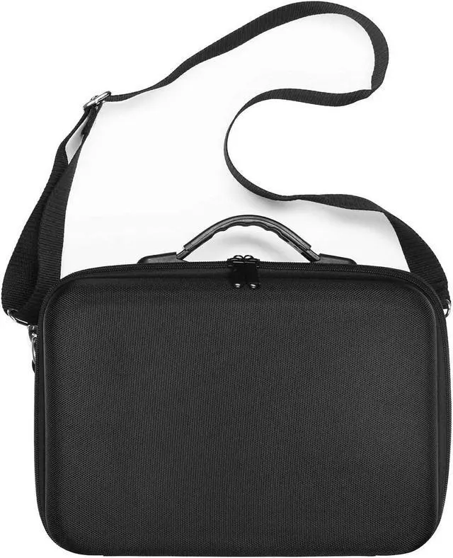 Alt view image 5 of 5 - Carrying Case for Hyperice Hypervolt/Hypervolt Plus 5 Attachment Slots Portable Hypervolt Storage Bag Waterproof Anti-Shock Hard Shell Case for Hypervolt Massage Device (Case Only)