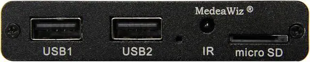 Alt view image 4 of 4 - MedeaWiz(r) DV-S4 Sprite(r) Looping 4K Media Player - Seamless Audio Video Auto Repeater 2160p 60Hz HDMI, NTSC and PAL Outputs - Trigger Input and Serial Control