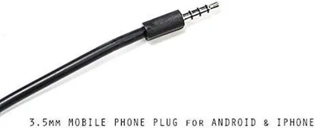Alt view image 2 of 5 - U94 PTT System Compatible with 3.5mm Mobile Phone/Android/iPhone (Civilian Wired)