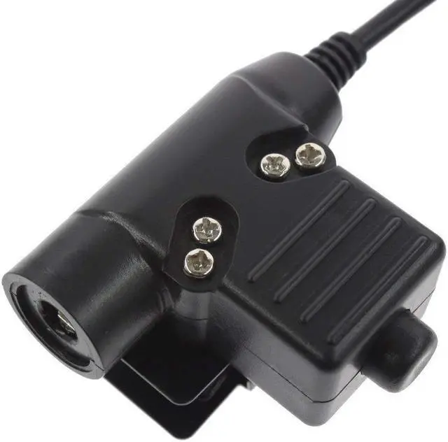 Alt view image 5 of 5 - U94 PTT System Compatible with 3.5mm Mobile Phone/Android/iPhone (Civilian Wired)