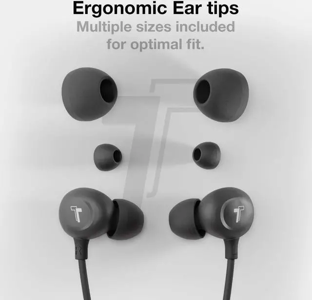 Alt view image 5 of 5 - Thore Compatible with iPhone Earbuds (Apple MFi Certified) Lightning Connector in-Ear Earphones (V60) Wired Headphones with Microphone for iPhone 14 Pro Max/13/12/11/XR/Xs - Black