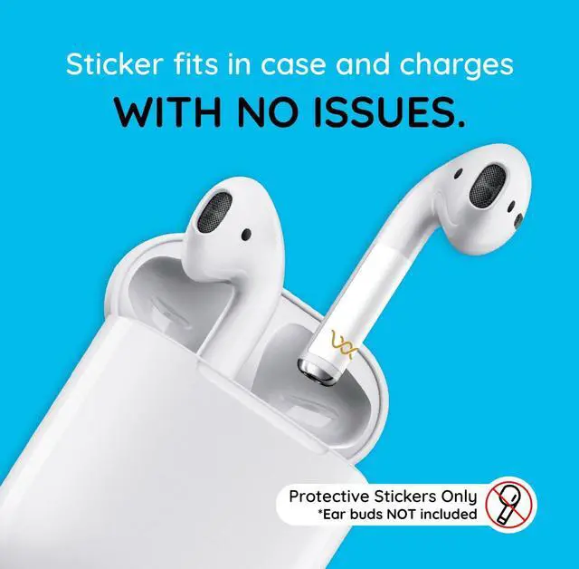 Alt view image 2 of 5 - WaveBlock Classic, 4 Pair EarProtect Sticker for AirPods Classic 1st Generation, Harm Blocker for AirPods, 5G Shield Reduction, Fits in Case, Tested in FCC Certified Lab