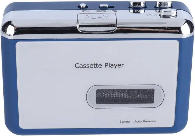 Alt view image 5 of 5 - Bluetooth Cassette Player, Portable Tape Recorder Cassette Player Auto Reverse Bluetooth Output to Headphone Speaker Cassette Walkman Player