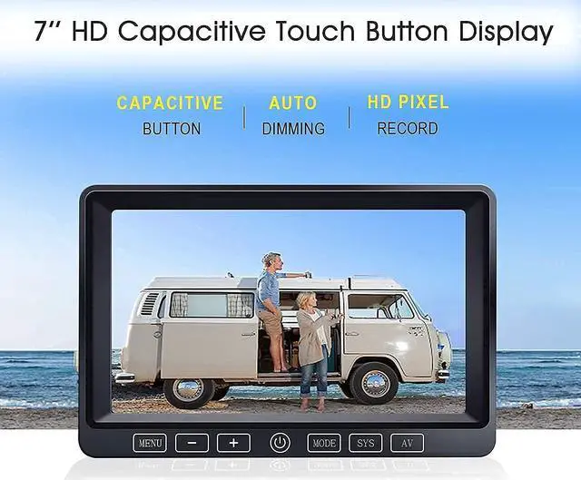 Alt view image 3 of 5 - B701 II 1080P Wireless Backup Camera+W01 Digital Wireless Backup Camera System